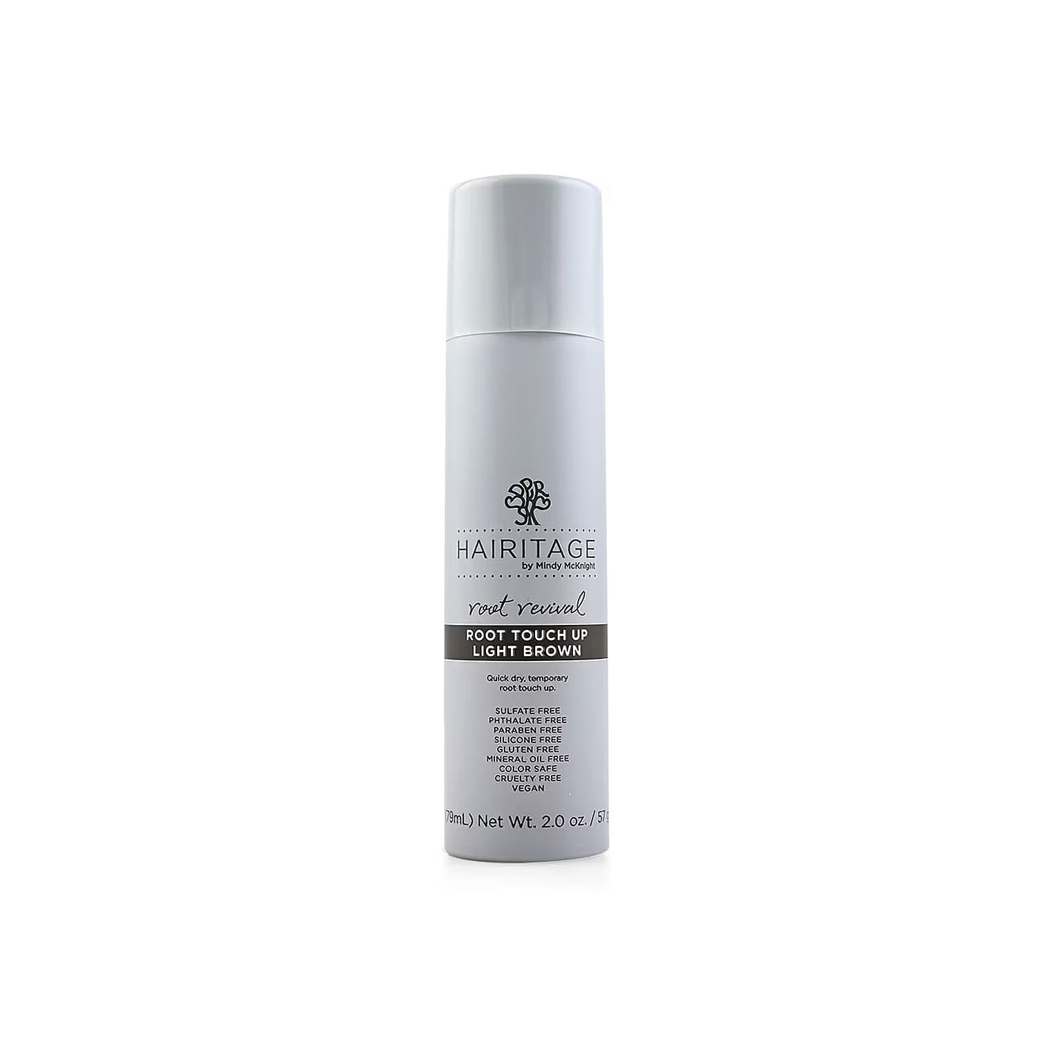 Closeout Hairitage Root Revival Root Touch Up Aerosol - SHADE 3 Medium Brown