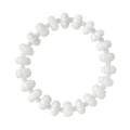 Natural Jade 190.00 ctw Carved Pumpkin and Beaded Stretch Bracelet - Sticky add to cart bar