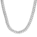Wheat Link Necklace in Sterling Silver  (20 Inches) (40 Grams) - Sticky add to cart bar