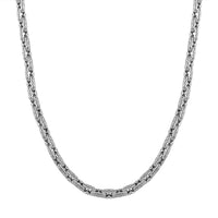 Viking Chain Necklace in 925 Sterling Silver (24 Inches) 70.60 Grams