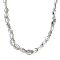 Montezuma Prasiolite 75.00 ctw Necklace in Stainless Steel 18 Inches