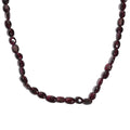 Mozambique Garnet 75.00 ctw Necklace in Stainless Steel 18 Inches - Sticky add to cart bar