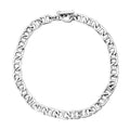 Mariner Link Chain Necklace in Sterling Silver 20 Inches 66.65 Grams - Sticky add to cart bar