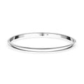 Luxoro 10K White Gold Bangle Bracelet (7.25 In) 12.20 Grams - Sticky add to cart bar