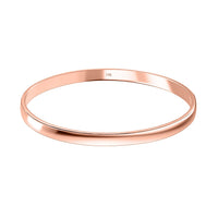 Luxoro Bangle Bracelet in 14K Rose Gold (7.25 In) 19.70 Grams