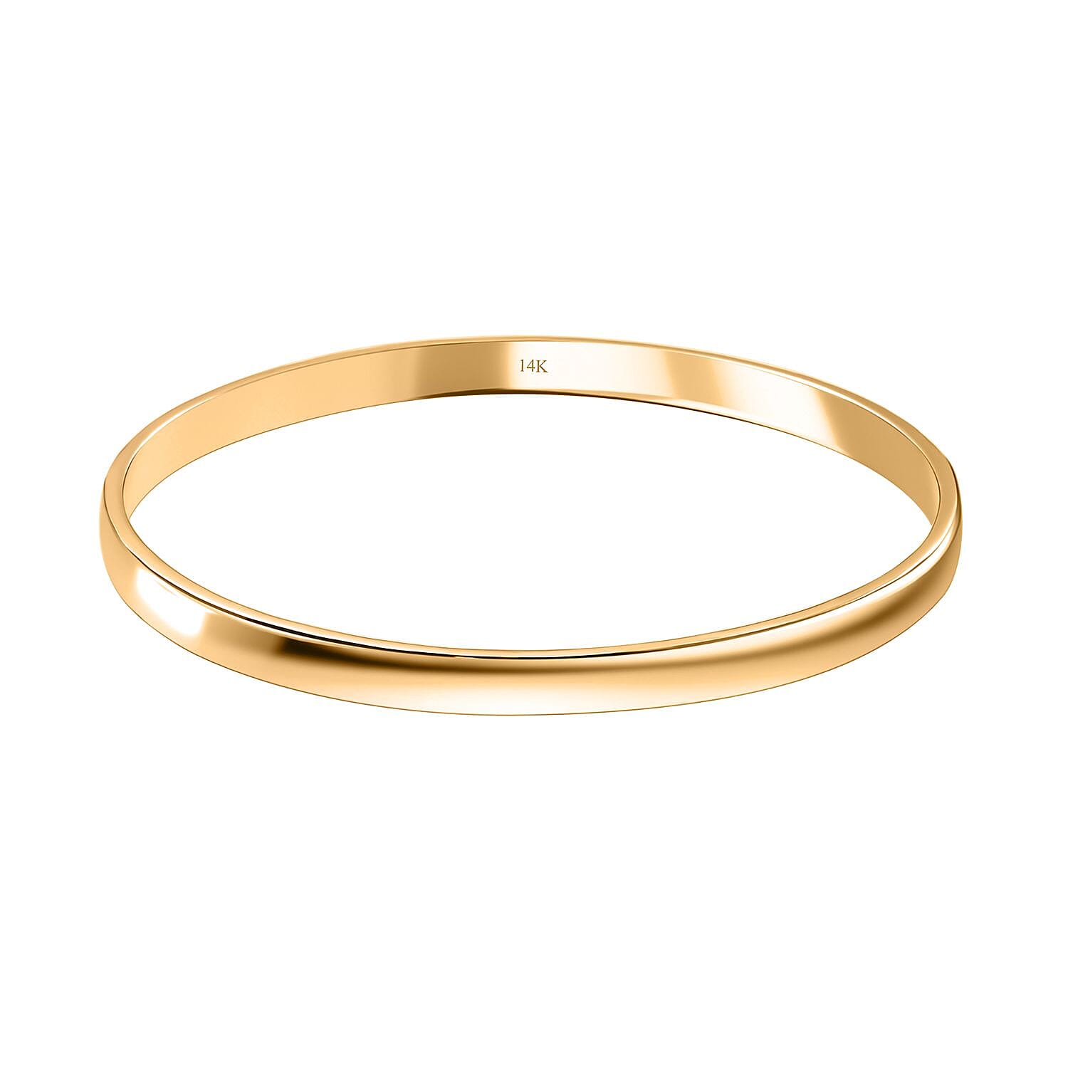 Luxoro Bangle Bracelet in 14K Yellow Gold (7.25 In) 18.60 Grams