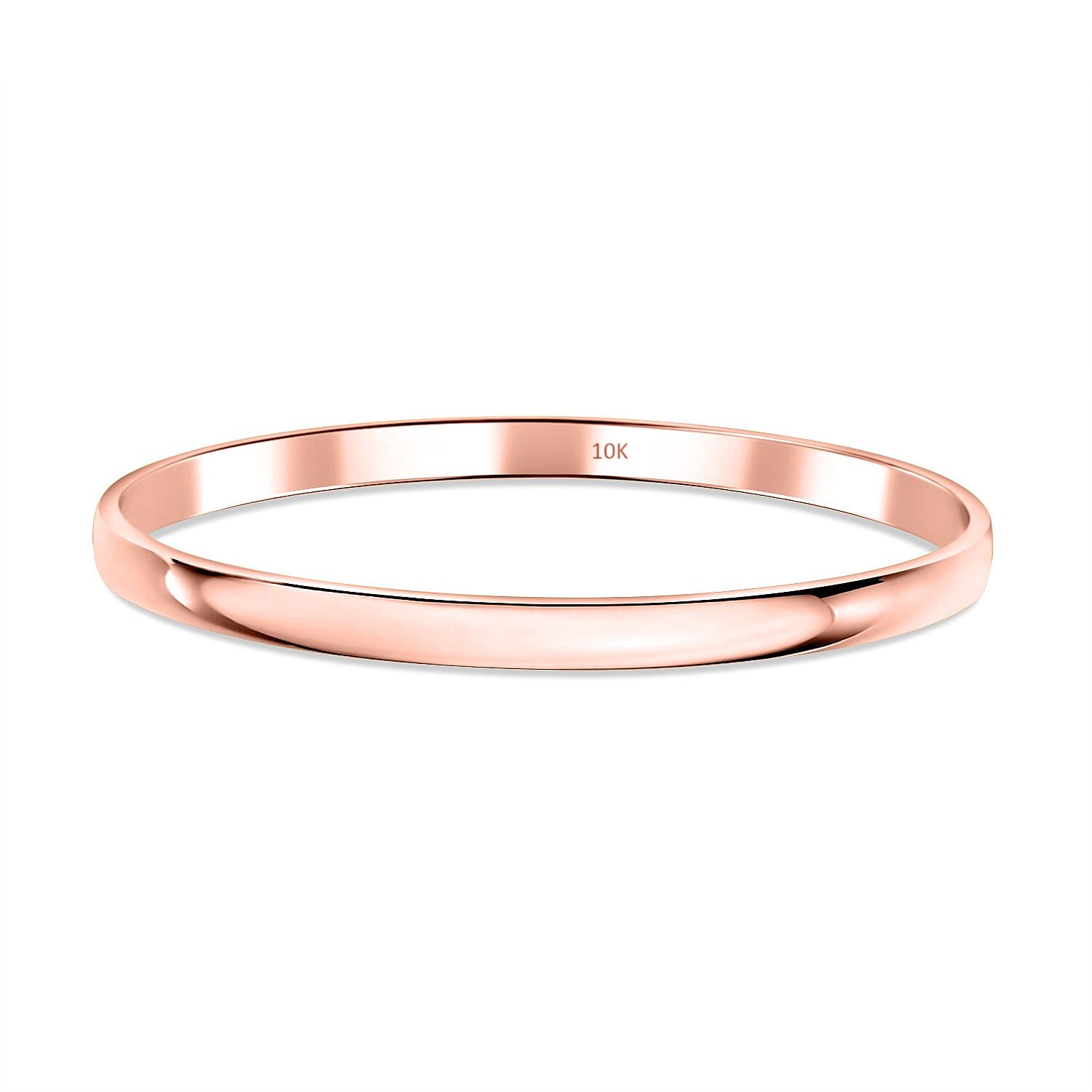 Luxoro Bangle Bracelet in 10K Yellow Gold (7.25 In) 18.50 Grams