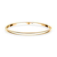 Luxoro 10K Yellow Gold Bangle Bracelet (7.25 In) 12.60 Grams