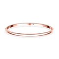 Luxoro 10K Rose Gold Bangle Bracelet (7.25 In) 12.95 Grams - Sticky add to cart bar