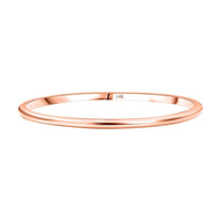 Luxoro Bangle Bracelet in 14K Rose Gold (7.25 In) 18.85 Grams