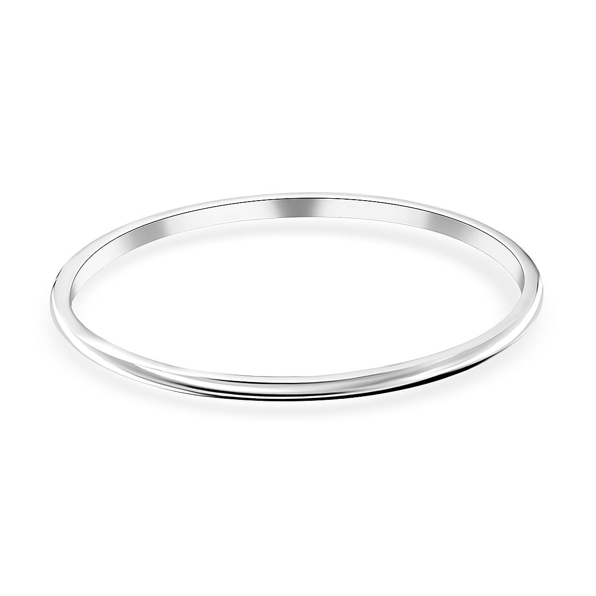 950 Platinum Bangle Bracelet (7.25 In) 20.85 Grams