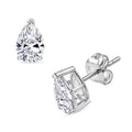 Luxuriant Lab Grown Diamond E-F VS 2.15 ctw Solitaire Stud Earrings in 10K White Gold - Sticky add to cart bar