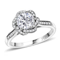 J Francis Embellished with 120 Facet Zirconia by Swarovski Ring in 18K Vermeil YG Over Sterling Silver (Size 10.0) 3.90 ctw - Sticky add to cart bar