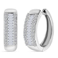 Luxuriant Lab Grown Diamond SI 1.00 ctw Hoop Earrings - Sticky add to cart bar