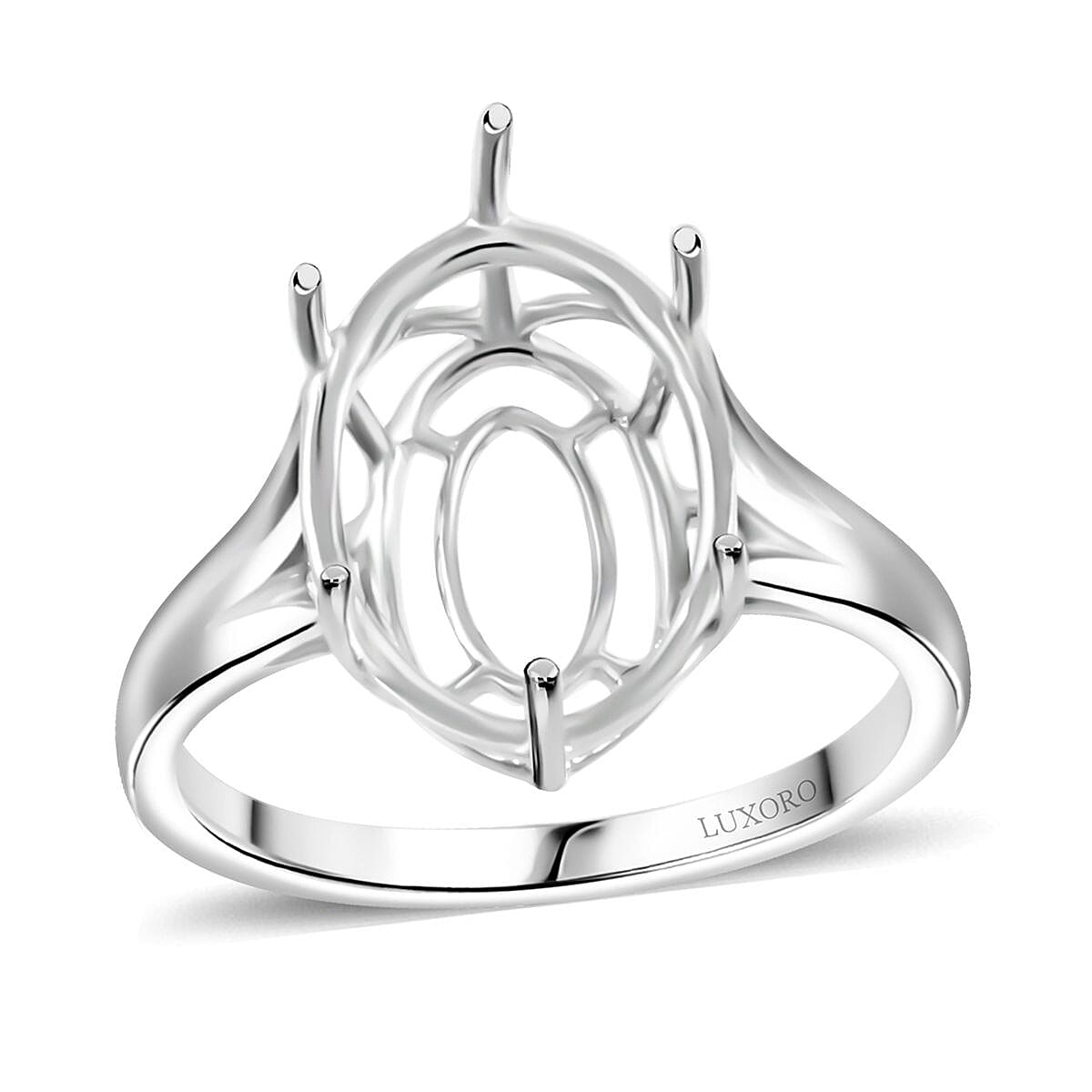 Luxoro 10K White Gold Ring, Gold Wt. 2.89 g