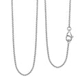 Box Chain Necklace in 950 Platinum 20 Inches 9.25 Grams - Sticky add to cart bar