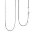 1.54x1.11mm Fishbone Chain Necklace in 950 Platinum 20 Inches 7.75 Grams - Sticky add to cart bar