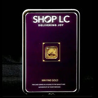 24K Yellow Gold (.025g) Kalpataru Tree Coin