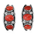 Santa Fe Style Trilogy Earrings in Sterling Silver - Sticky add to cart bar