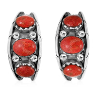 Santa Fe Style Trilogy Earrings in Sterling Silver