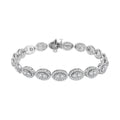 Verigold Diamond 6.12 ctw Bracelet in 10K White Gold (7.50 In) 10.50 Grams - Sticky add to cart bar