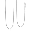 1.16mm Spiga Chain Necklace in 950 Platinum 2.60 Grams 20 Inches - Sticky add to cart bar