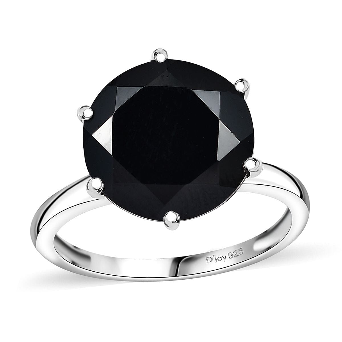 Concave Cut Montezuma Prasiolite Ring in Rhodium Over Sterling Silver (Size 10.0) 6.30 ctw (1)