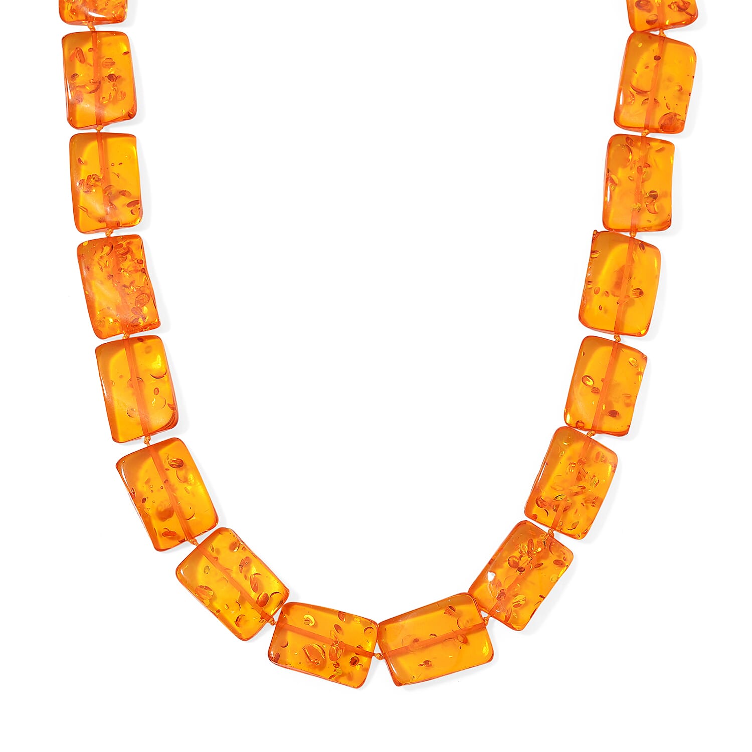 Amber  Stone Necklace 370.00 ctw