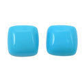 AAAA Sleeping Beauty Turquoise Set of 2 (Cush 8 mm) 3.80 ctw - Sticky add to cart bar