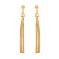 14K YG Over Sterling Silver Earrings 3.20 Grams - Sticky add to cart bar