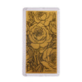 24K Gold Rose Flower Emboss Sheet 100mg - Sticky add to cart bar