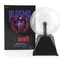 Plasma Ball Light 6 Inches Touch and Sound Activated Lightning