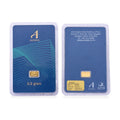 22K Yellow Gold Ausiris Bar 0.30 Grams - Sticky add to cart bar