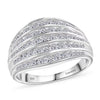 Platinum Over Sterling Silver