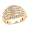 Yellow Gold Over Sterling Silver
