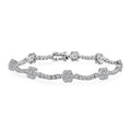 Luxuriant Lab Grown Diamond G SI 6.00 ctw Bracelet in Sterling Silver (7.25 In) - Sticky add to cart bar