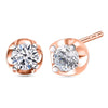 Rose Gold Over Sterling Silver