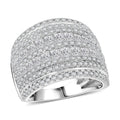 Pre Doorbuster Deal 14K White Gold White Diamond (G-H, SI) Ring (Size 10.0) (7.10 g) 3.00 ctw - Sticky add to cart bar
