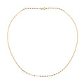 Forzantina Chain Necklace in 18K Yellow Gold 18 Inches 0.70 Grams - Sticky add to cart bar