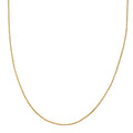 Rope Chain Necklace in 18K Yellow Gold 18 Inches 0.70 Grams - Sticky add to cart bar