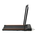 Soulsmart LED Non Slip Treadmill with Handle & Bluetooth Connection - Orange - Sticky add to cart bar