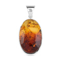 Baltic Amber Oval Shape Pendant - Sticky add to cart bar