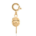 Magnetic Lock with Ring Lock Clasp in 10K Yellow Gold 0.60 Grams - Sticky add to cart bar
