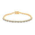 Luxuriant Lab Grown Diamond G SI 2.50 ctw Bracelet in Sterling Silver (7.00 In) - Sticky add to cart bar