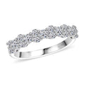 Luxuriant Lab Grown Diamond (G, SI) Ring in Sterling Silver (Size 7.0) 0.75 ctw - Sticky add to cart bar