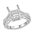 Diamond E-F VS2 0.12 ctw Ring in 950 Platinum (Size 7.0) 9.65 Grams - Sticky add to cart bar