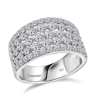 Luxuriant Lab Grown Diamond (G, SI) Ring in Sterling Silver (Size 10.0) (Delivery in 08 - 10 Days) 2.05 ctw