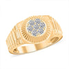 Yellow Gold Over Sterling Silver