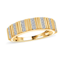 Luxuriant Lab Grown Diamond 0.17 ctw Ring in 10K Yellow Gold