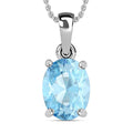 Tanzanite Solitaire Pendant in Vermeil Yellow Gold Over Sterling Silver 1.35 ctw - Sticky add to cart bar